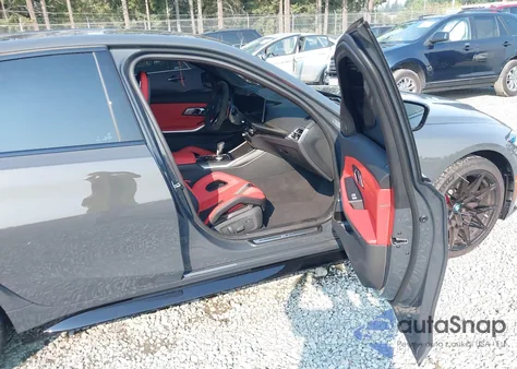 2025 BMW M3 Competition xDrive from USA, damaged, VIN WBS33HJ00SFV01285